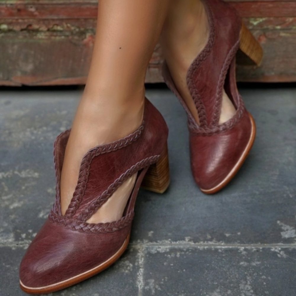 Bali Elf Leather Spirit Walker Booties
